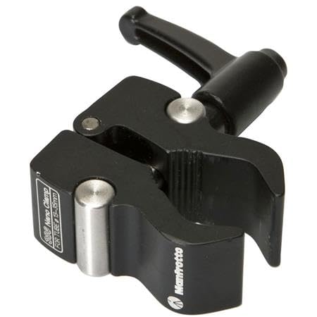 Manfrotto Nano Clamp 13mm-35mm with 3/8inch & 1/4inch Receiver