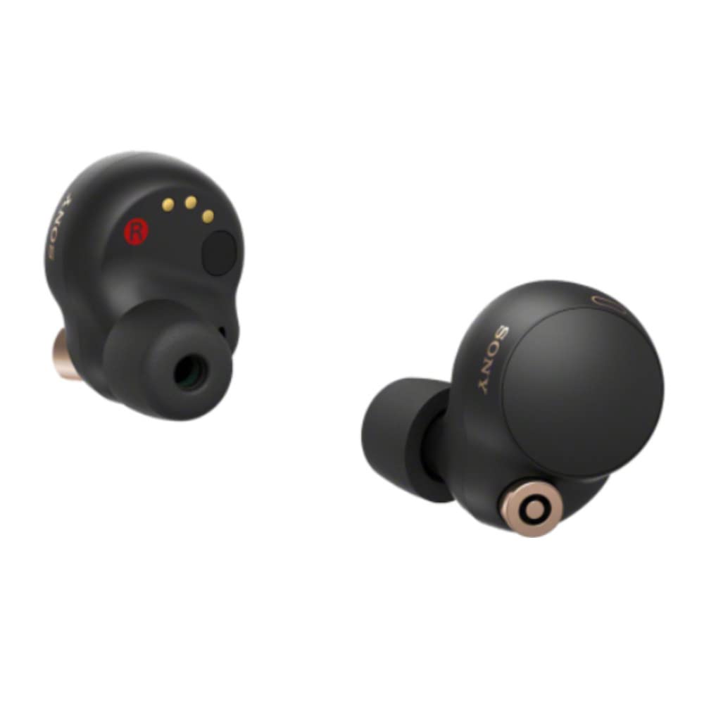 Sony WF-1000XM4 Noise Canceling Wireless Earbud Headphones - Black (Renewed)