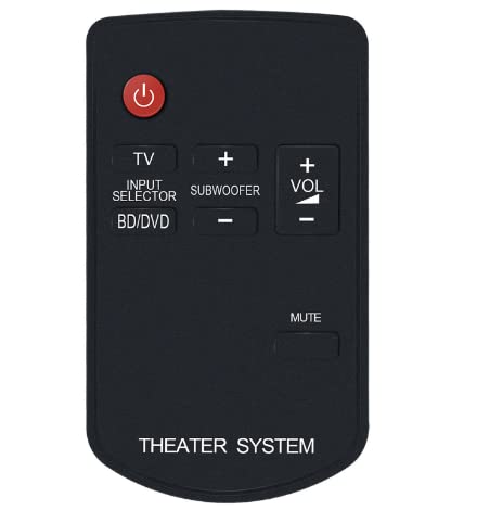 New - N2QAYC000043 Replace Remote Compatible with Panasonic Home Theater Audio System SC-HTB527