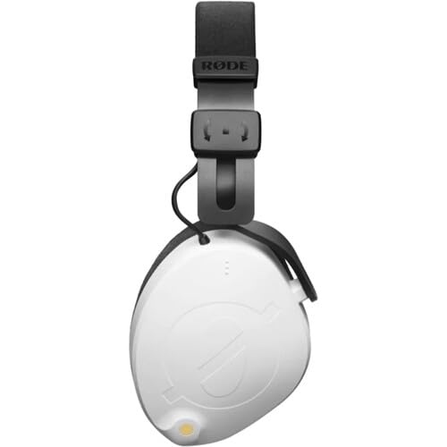 Rode NTH-100 White Professional Over-Ear Headphones with Rode NTH-MIC Microphone for NTH-100 Headphones