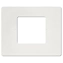 IST RETRO Intercom Room & Patio Station Horizontal Plastic Cover Plate, White (RETRO-5RH)