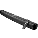 MZEIBO Sound Bar, 90W Soundbar for Smart TV, Bluetooth/ARC/Optical/AUX Connect, Detachable Design with Deep Bass for TV/PC/Gaming/Projector - 2-in-1
