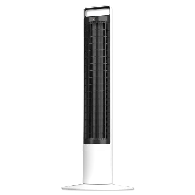 Aspen 40" Washable Tower Fan with Oscillating Tower Fan - Easy Wash Design, 3 Color Nightlight, 4 Speeds, 4 Timers, Magnetic RF Remote - Cooling Fans