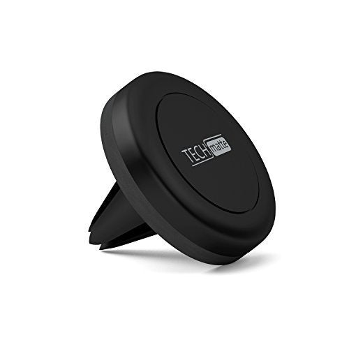 TechMatte Car Mount, MagGrip Air Vent Magnetic Universal Car Mount Holder for Smartphones Including iPhone 7, 6, 6S, Galaxy S7, S7 Edge Black