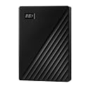 WD 5TB My Passport, Portable External Hard Drive, Black, backup software with defense against ransomware, and password protection, USB 3.1/USB 3.0