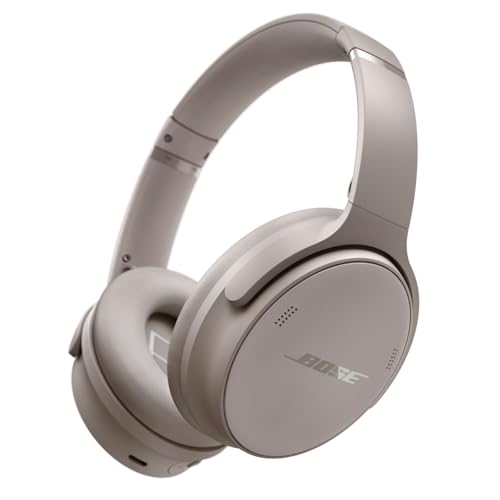 Bose QuietComfort Headphones - Wireless Bluetooth Headphones, Active Over Ear Noise Cancelling and Mic, USB-C Charging, Deep Bass, Up to 24 Hours…
