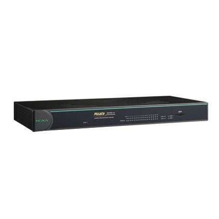 MOXA MGate MB3660-16-2AC 16 Ports Modbus Gateway, Dual AC Power Input