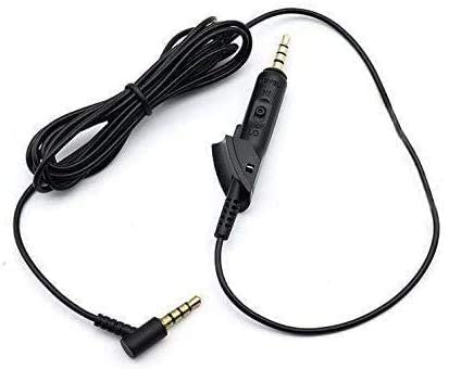 Xivip Replacement Audio Cable Compatible with Bose QuietComfort QC15, QC15 Headphones Headset, 2.5mm to 3.5mm Aux Cord Cable Headphone Extension…