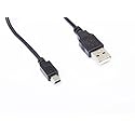 Omnihil 5 Feet Mini USB Cable Compatible with LG Electronics 8X USB 2.0 Super Multi Ultra Slim Portable DVD Writer-(GP65NB60)