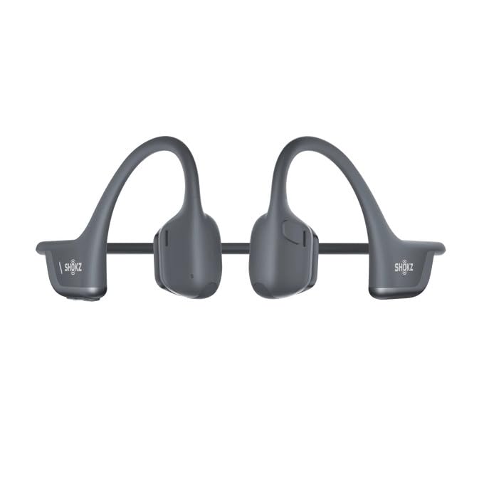 SHOKZ OpenRun Pro 2 Mini - Premium Bone Conduction Open-Ear Bluetooth Sport Headphones Black (Renewed)