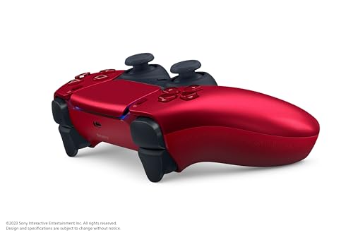 PlayStation Sony DualSense wireless controller - Volcanic Red (Renewed Premium)