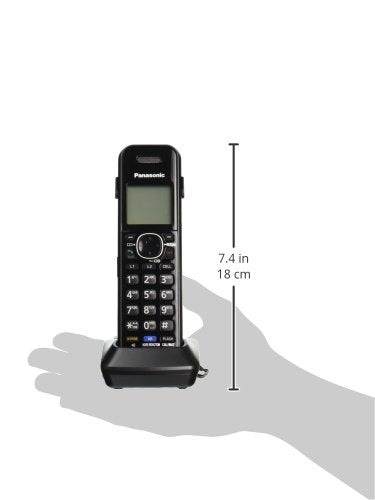 Panasonic DECT 6.0 Plus Cordless Phone Handset Accessory Compatible with 2-Line Cordless Phones KX-TG95xx Series Business telephones, Headset Jack