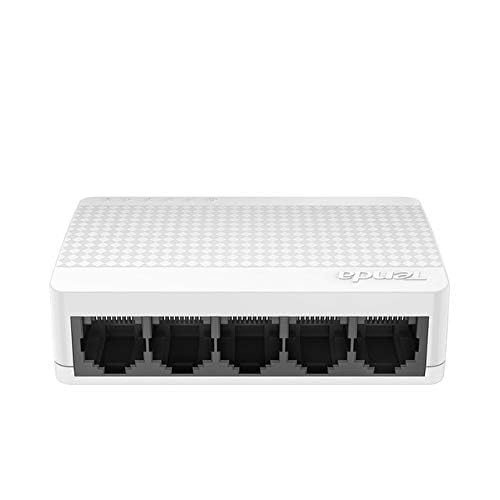 Tenda S105 5-Port 10/100 Mbps Desktop Switch S105 V10.0