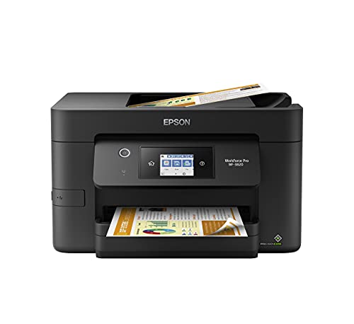 Epson Workforce Pro WF-3820 Wireless All-in-One Printer, Auto 2-Sided Printing 35-Page ADF, 250-sheet Paper Tray and 2.7" Color Touchscreen, Works