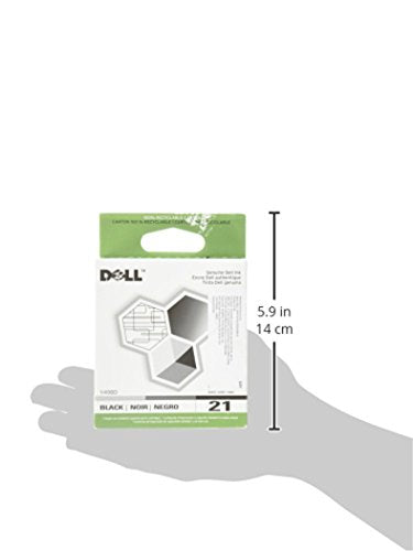 Dell Computer Y498D 21 Standard Capacity Black Ink Cartridge for V313w/V515w/P513w/V715w/P713w
