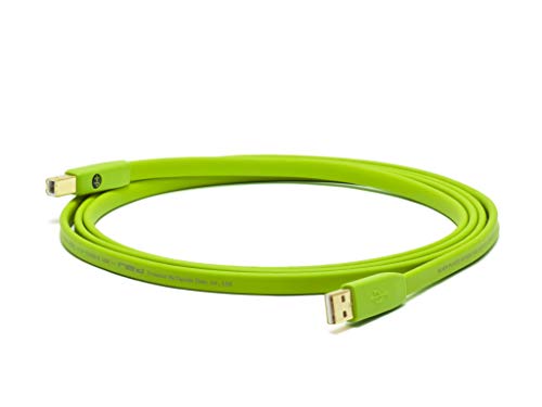 Neo by Oyaide d+ USB (Class B) - Hi-Speed and Durable Digital Cable for DJ’s, Musicians and Producers, Green