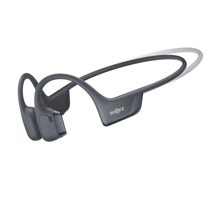 SHOKZ OpenRun Pro 2 Mini - Premium Bone Conduction Open-Ear Bluetooth Sport Headphones Black (Renewed)