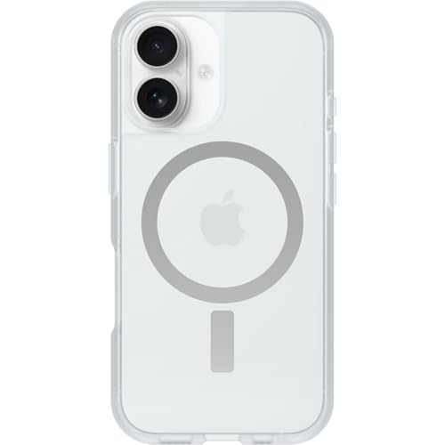 OtterBox iPhone 16 React Series Case - Clear - Ultra-Thin, Stylish Minimalist iPhone Case, MagSafe Compatible