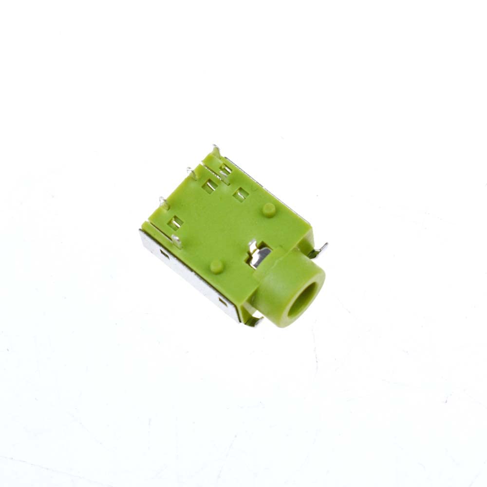 10pcs JACK 3.5 Earphone socket PJ-343 Dual track Audio 6P Normally closed