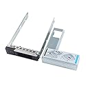 2.5 to 3.5 Hard Drive Adapter SSD, 3.5 Hard Drive Tray Caddy X7K8W 0X7K8W Y796F 0Y796F with 2.5 HDD Adapter Compatible for Dell PowerEdge