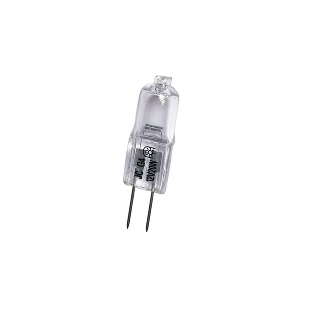 Vstar G4 12V 20W Bulb T3 JC Type Bi-Pin Base G4 Chandeliers,Clear,10 Packs