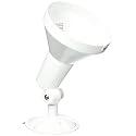 Nuvo Lighting SF77/487 One Light Outdoor Heavy Duty Cast Aluminum Durable Weather Proof Security Flood Light, White