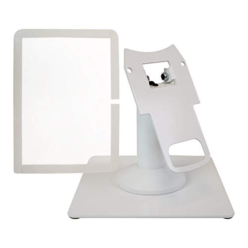 DCCStands Clover Mini/Clover Mini 3 Swivel and Tilt Terminal Stand and Screen Protector Bundle - Freestanding Mount