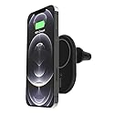 Belkin MagSafe-Compatible Magnetic Wireless Car Charger 10W - Wireless Charger, Magnetic Car Vent Phone Mount for iPhone 17, iPhone 16, 15, & 14