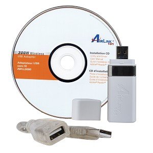 AirLink 101 AWLL6080 300Mbps 802.11n USB 2.0 Adapter