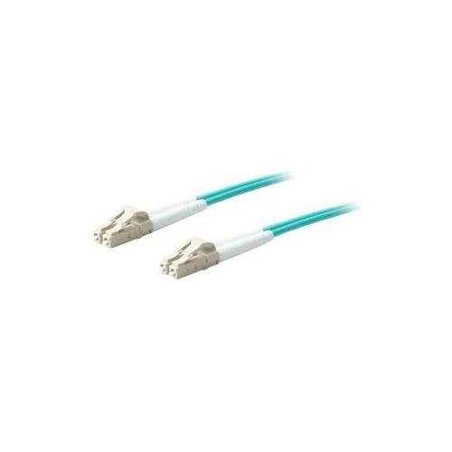 AddOn ADD-LC-LC-3M5OM4 3M Laser-Optomized Multi-Mode Fiber (LOMM) Duplex LC/LC OM4 Aqua Patch Cable