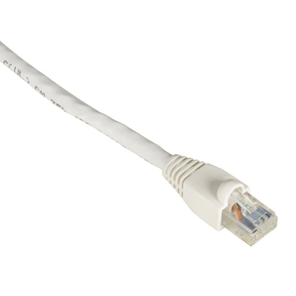 Black Box CAT6 550MHZ STR UTP PVC SNG WH 50FT