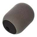 Shure A81WS Gray Large Foam Windscreen for SM81 and SM57, Black