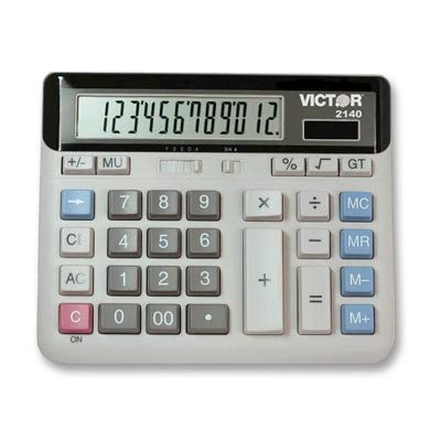 MotivationUSA VCT2140 - Victor PC Touch 2140 Desktop Calculator