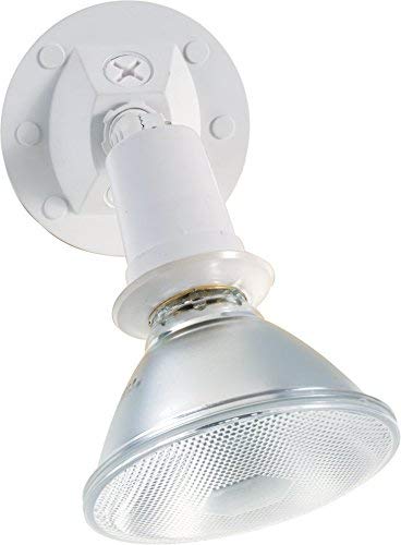 Nuvo Satco SF76/520 One Light Outdoor Heavy Duty Cast Aluminum Durable Weather Proof Security Flood Light, White