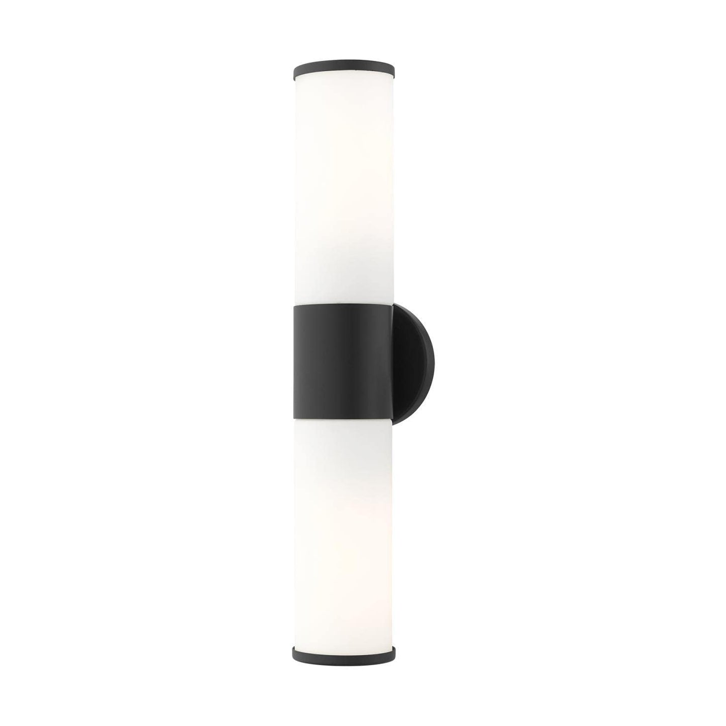 Lindale - 2 Light ADA Bath Vanity in Nautical Style-18.5 Inches Tall and 4.25 Inches Wide-Black Finish