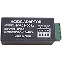 Evertech 24V AC to 12V DC 1.5A Power Converter Adapter for CCTV Security Camera
