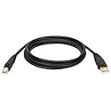 Tripp Lite USB 2.0 A/B Cable (M/M), 15 ft, Black