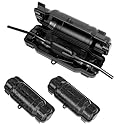 Cismorvex 3 Pack Outdoor Extension Cord Safety Cover with Waterproof Seal IP54 Water-Resistant, Weatherproof Electrical Connection Box with 2 Latches