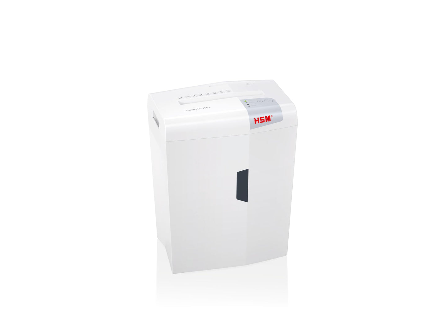 HSM of America Shredstar X10 Cross-Cut Shredder, 10 Manual Sheet Capacity