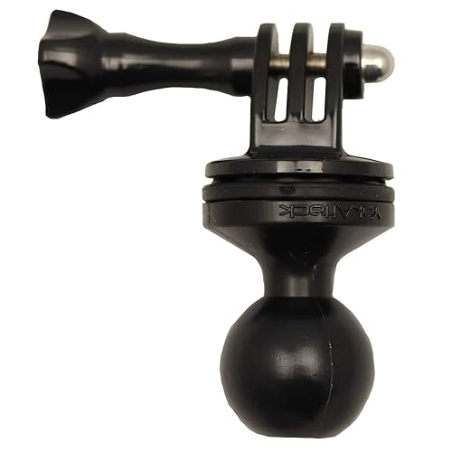 YakAttack Camera Ball | 1" Mounting Ball Compatible with 1/4"-20 Stud & GoPro Adaptors | Ideal for Action Cameras & DSLR Accessories | Yak Attack