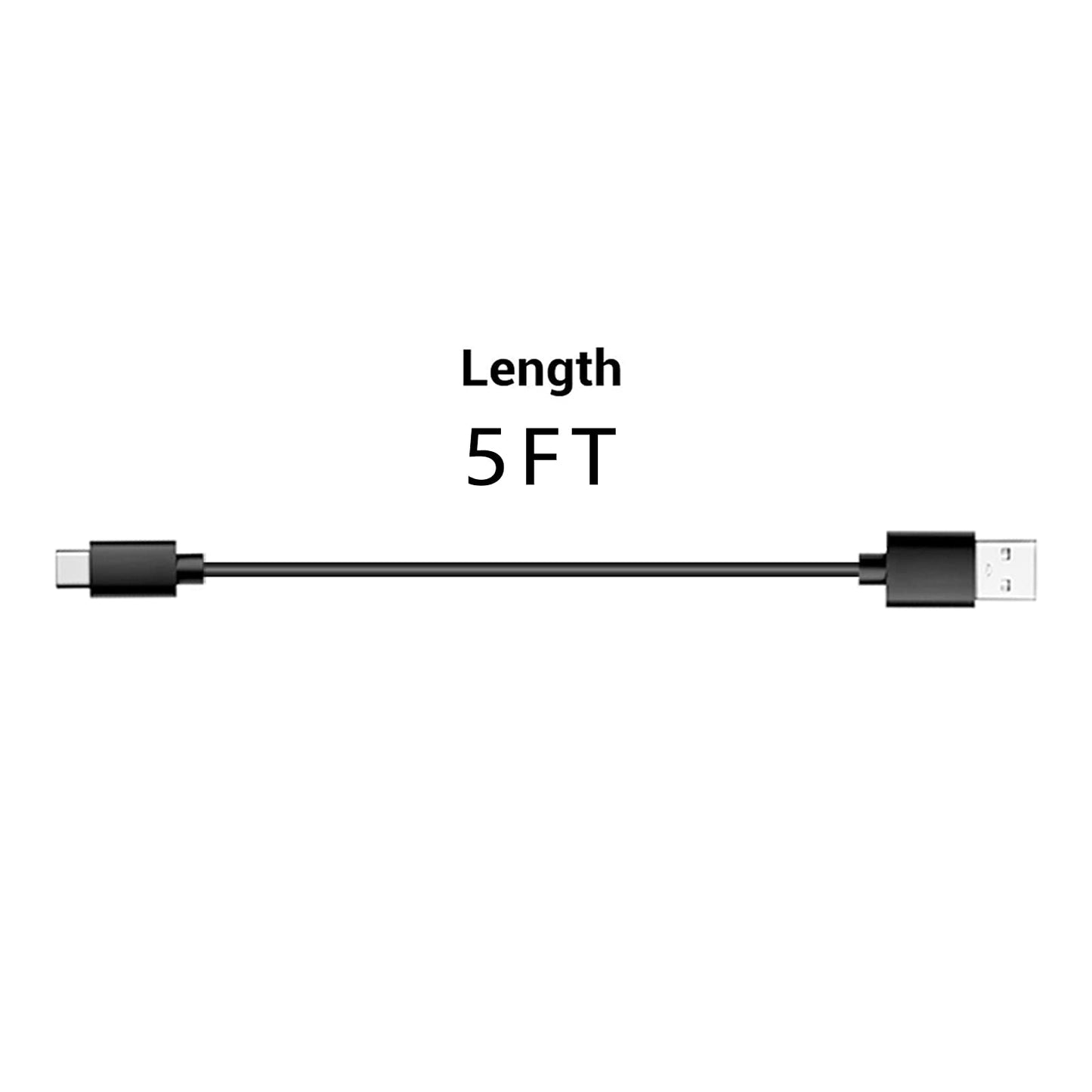 USB-C Charger Charging Cable cord Wire Compatible for Logitech MX Keys Advanced Keyboard, Logitech Anywhere 3, MX Vertical, MX Master 3 Advanced