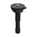 DMIDITIR 75mm Bowl Adapter with Half Ball Mount, 3/8-inch Screws, Tripod Fluid Head Converter (Long)