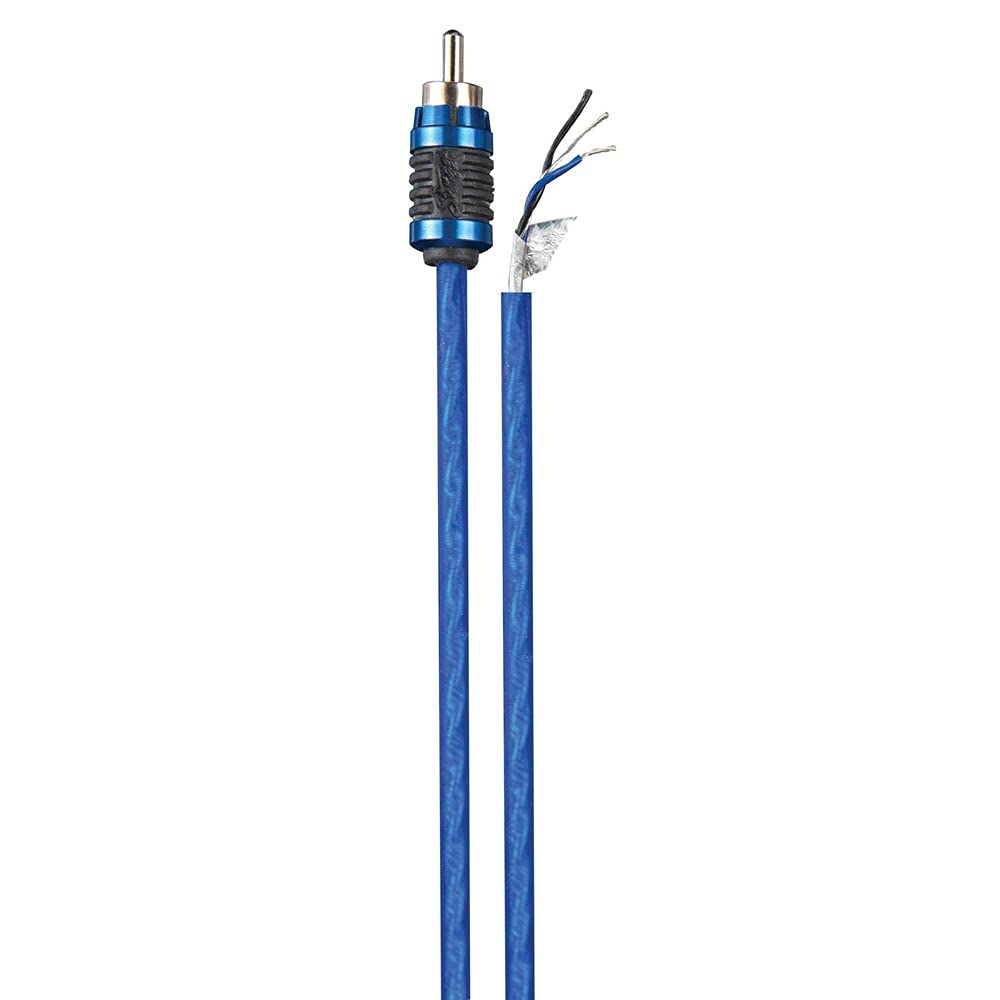 Stinger SI62YF 2-Channel 6000 Series Audiophile Grade RCA Y-Adapter Cable , BLUE