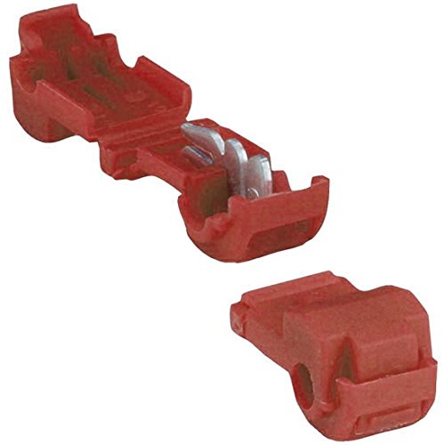 Xscorpion T TAP CONNECTOR 22/18GA. 50PCS; RED