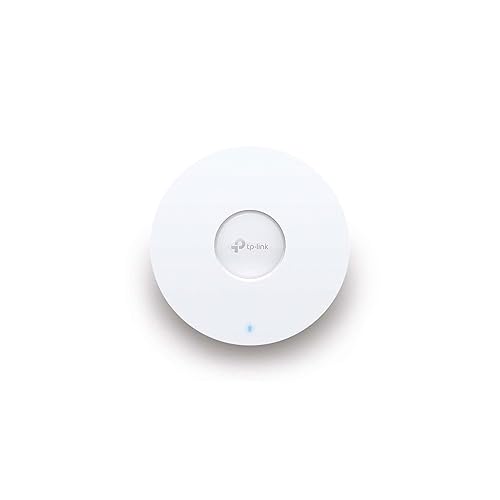 TP-Link Omada WiFi 6 High Density Wireless Access Point - AX3600 Dual Band, 2.5G Port, PoE+ or DC Powered, DC Adapter Included, 5yr Warranty, 8