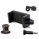 Octo Mount | Universal Smartphone Holder w/GoPro Style Mount Attachment, Tripod Adapter & Screw Adapter for Any Phone. Connect Your Smartphone to Any