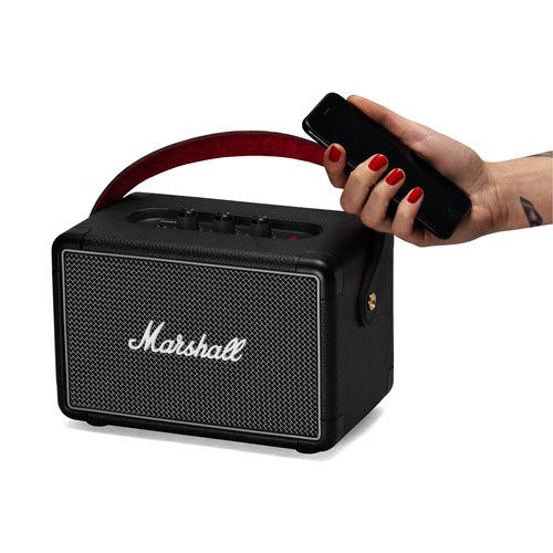 Marshall Kilburn II Portable Bluetooth Speaker, Black (Renewed)