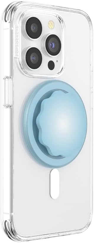 PopSockets Phone Grip for MagSafe, Magnetic Holder, Phone Stand - Blue Sigh