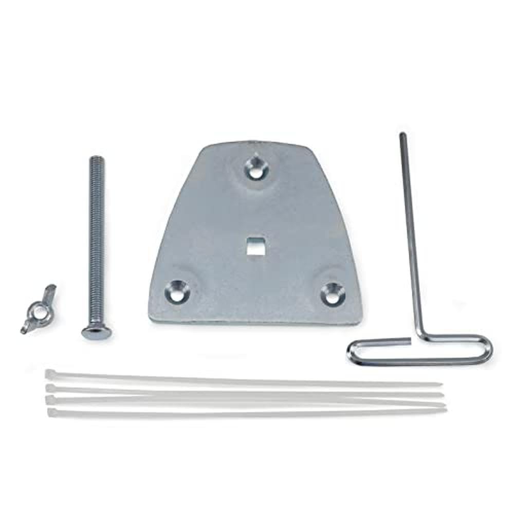 Ergotron - LX Monitor Arm Grommet Mount - Add-on for LX Dual Desk Monitor Arms