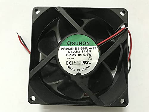 YAOGBAO 8CM SUNON PF80251B1-000U-A99 DC12V 4.1W 8cm Cooling Fan for Desktop